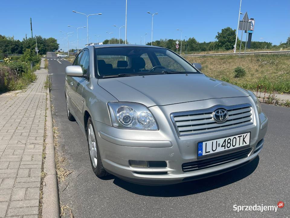 Toyota Avensis II 18 sedan LPG Lublin sprzedam