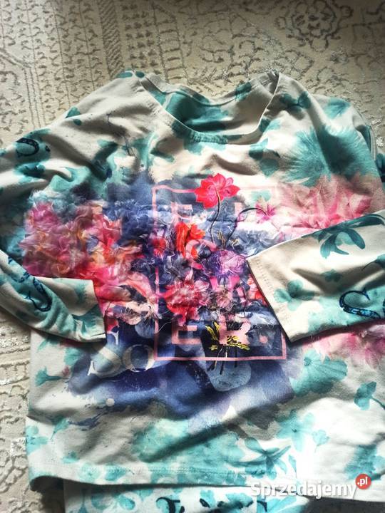 kolorowa bluza floral Bluzki i koszule Częstochowa