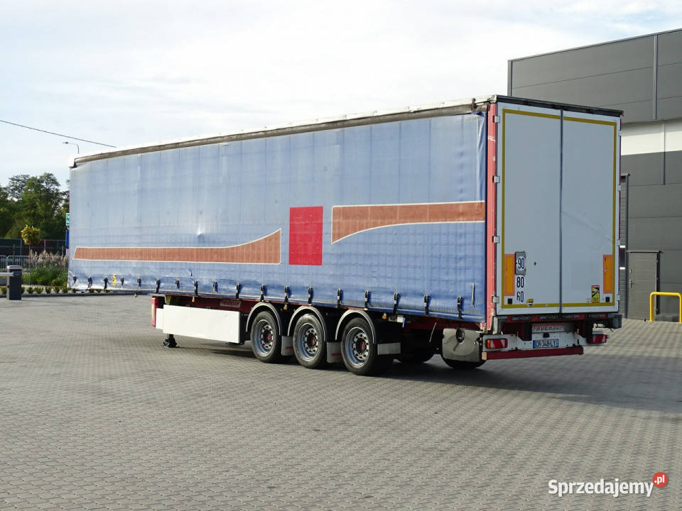 firana Fruehauf Firanka Zsuwany Dach Naczepa Kopana sprzedam