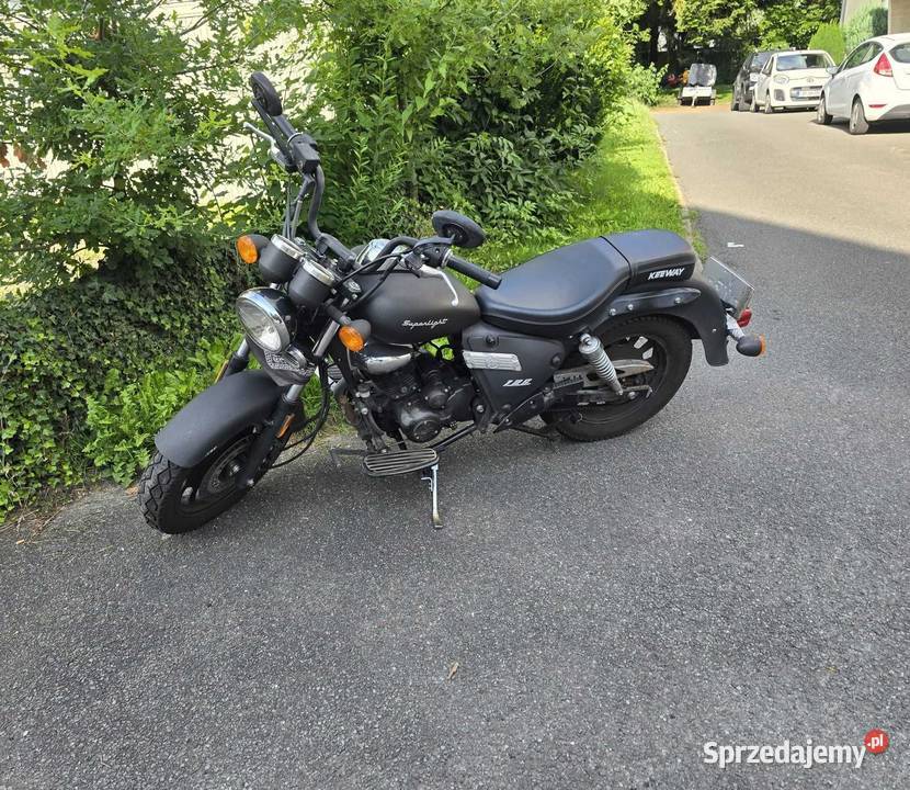 keeway superlight 125 2018r Zarejestrowany Rok produkcji 2018 Żukowo