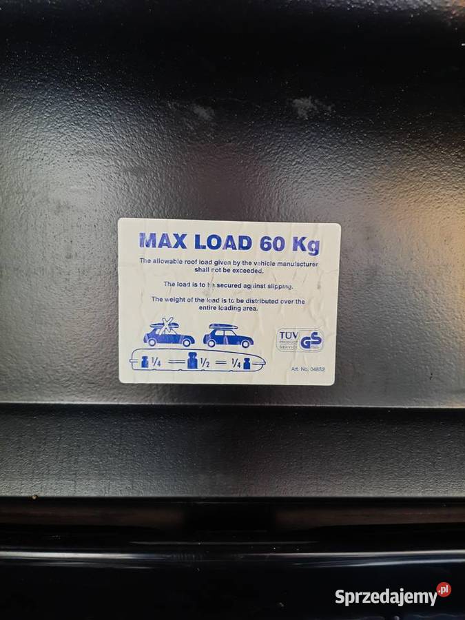 Nagażnik dachowy box EXODUS Będzin