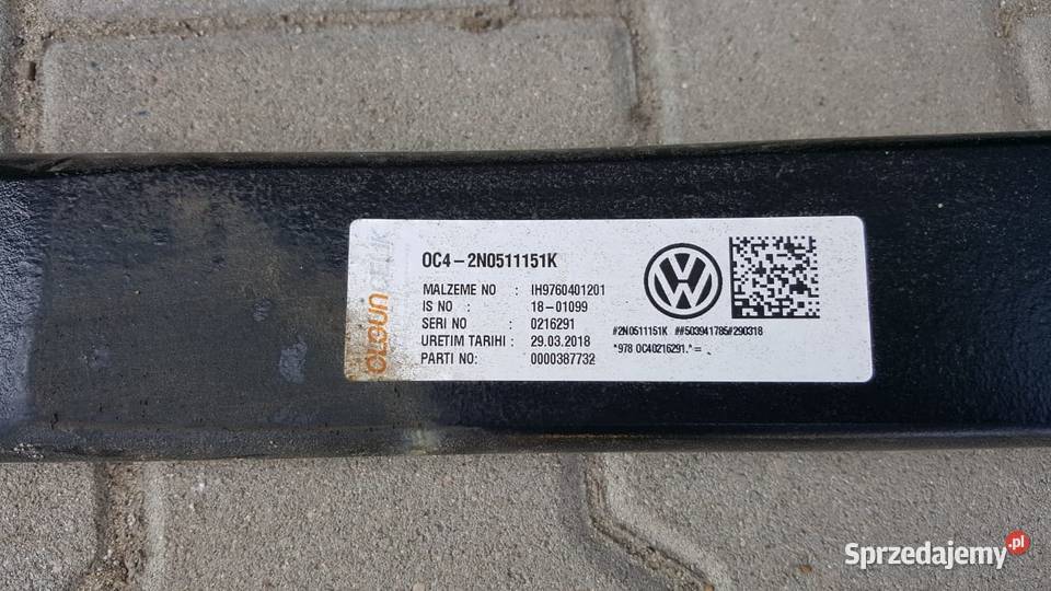 Zawieszenie tylne Vw Crafter dostawcze Kamieniec Wrocławski