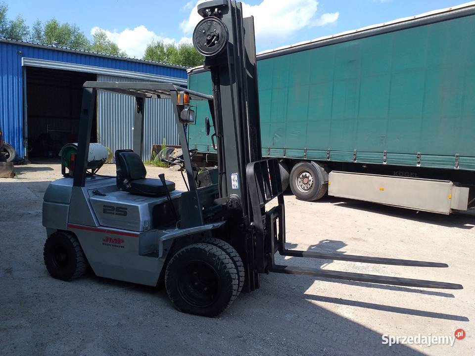 Wózek widłowy TCM FG25 N3 przesuw boczny gazowy