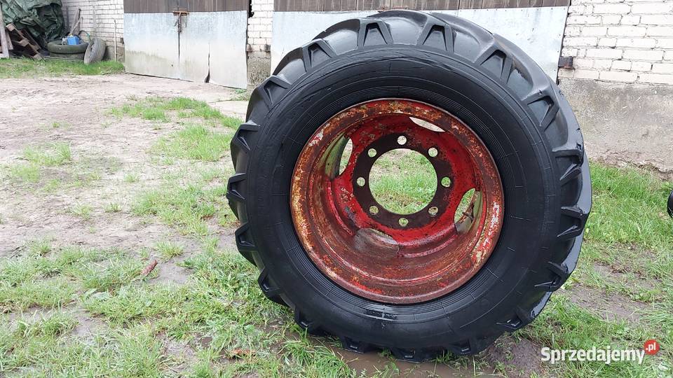 Koła Fortschritt IFA przyczepy rozrzutnika