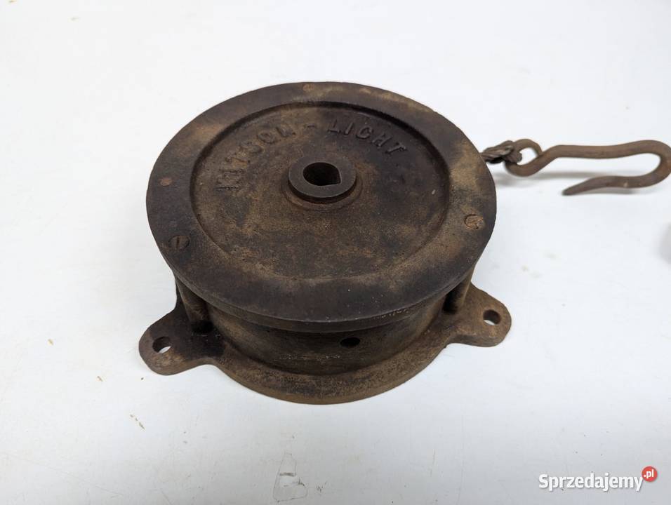 Wyciągarka linowa stara zabytkowa Kitson Licht Krzeszowice