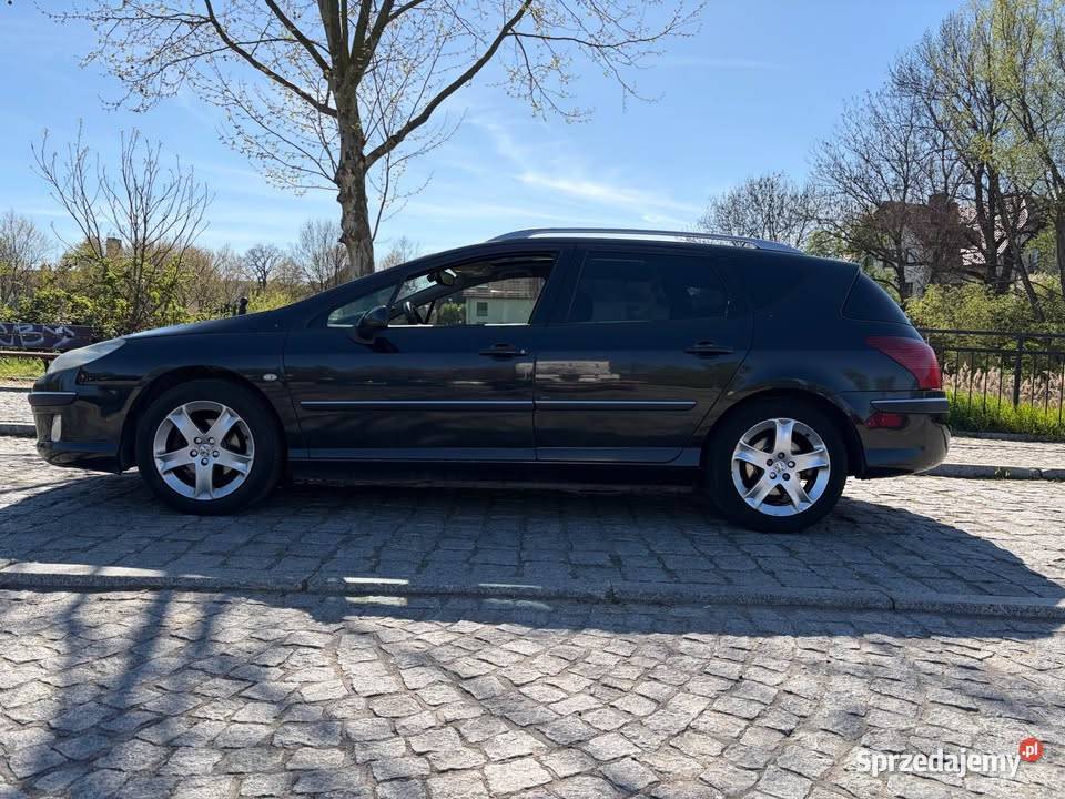 Peugeot 407 SW 20 HDI Diesel Bezwypadkowy ASR (kontrola trakcji) dolnośląskie Trzebnica sprzedam