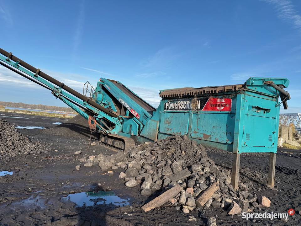 Powerscreen Chieftain 1400 Mobilny przesiewacz kujawsko-pomorskie Kołodziejewo sprzedam