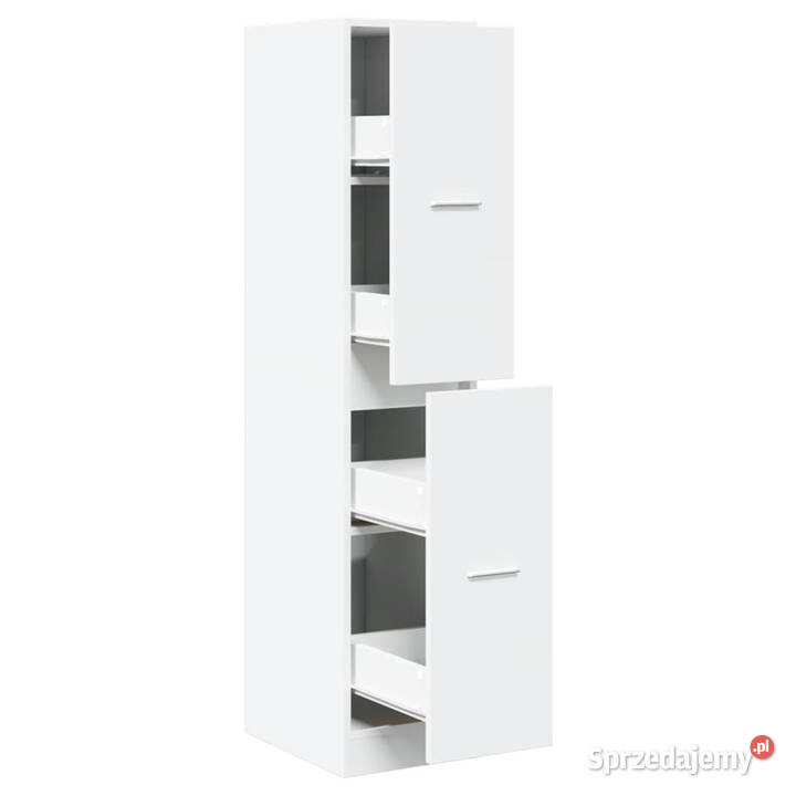 Szafka apteczna biała 30x41x1445 materiał Warszawa
