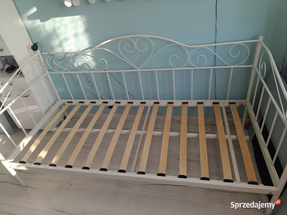 Łóżko 90x200 materac śląskie sprzedam