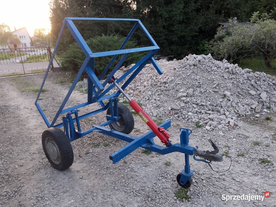 przyczepa wywrotka ogrodnicza kiper Jasło sprzedam