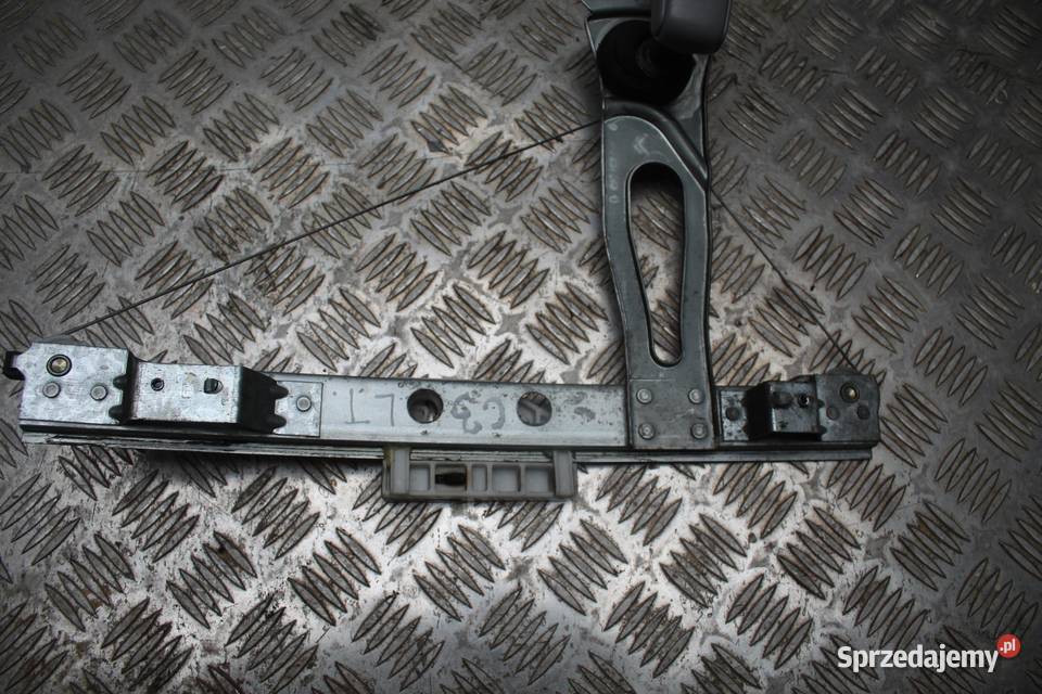MECHANIZM PODNOŚNIK SZYBY LEWY TYŁ CITROEN C3 I