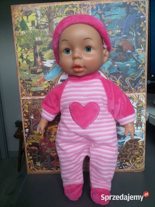 Lalka z ubrankiem body piżamka czapka Gdańsk sprzedam