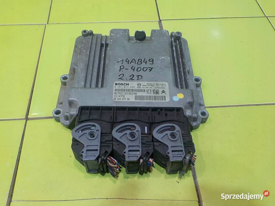 PEUGEOT 4007 22 HDI 08r 5D sterownik komputer Suków