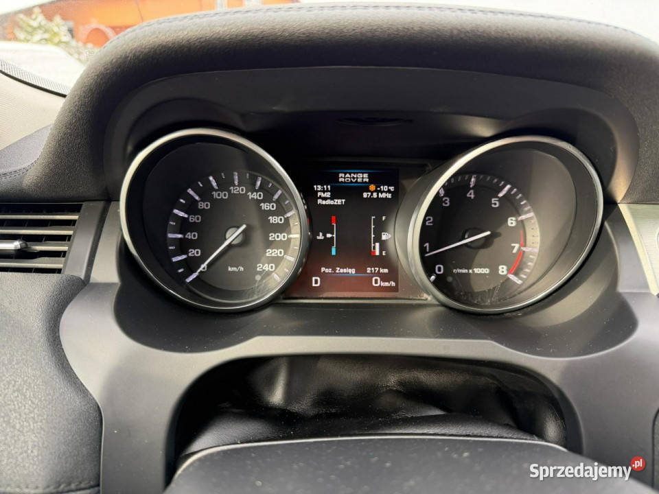Land Rover Range Rover Evoque 4x4 automat navi Rok produkcji 2013 wielkopolskie Zbąszyń