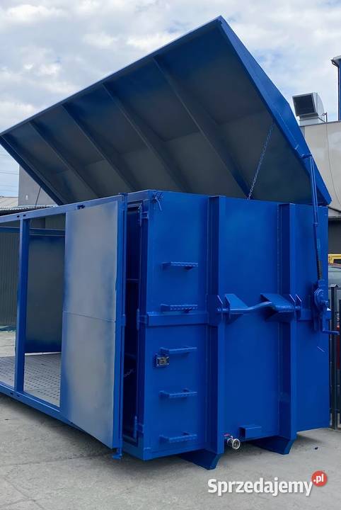 Kontener MAGAZYN 36m3 dach UNOSZONY DRZWI BOCZNE Włocławek
