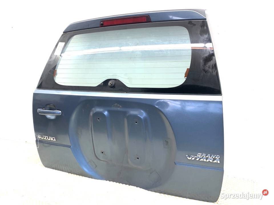 KLAPA TYŁ SUZUKI GRAND VITARA II SUV Azure Gray Klapy bagażnika