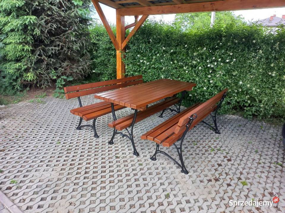 MEBLE OGRODOWE zestawy do ogrodu na taras ławki Kraków