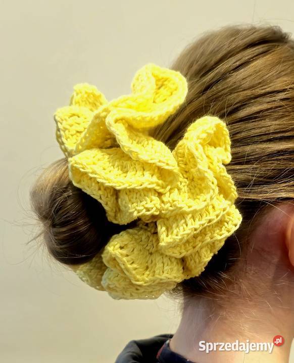 Gumki do włosów scrunchie Gumki Szaflary