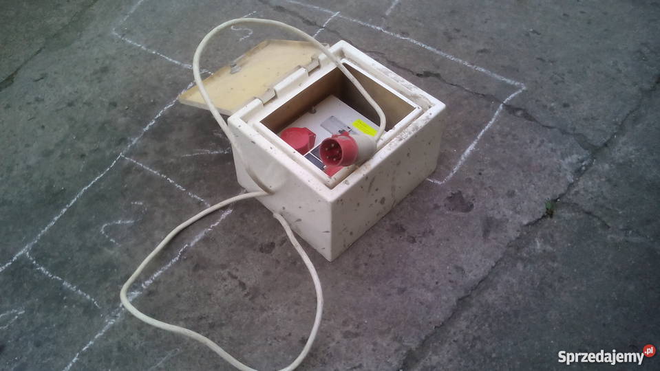 Elektryczna skrzynka budowlana rozdzielnia małopolskie Skawina