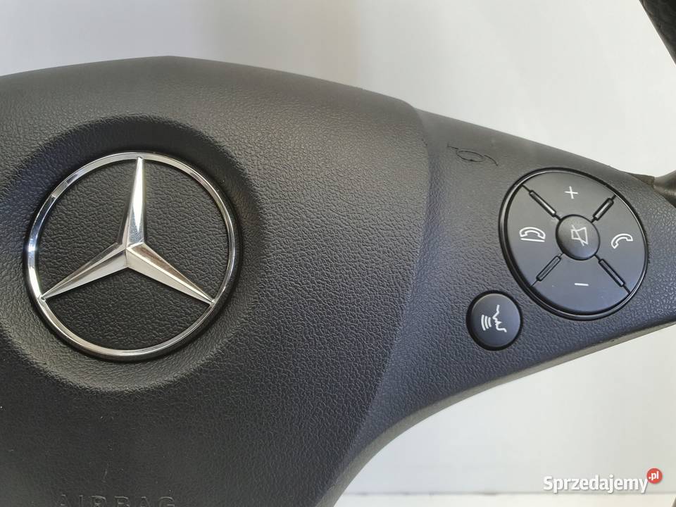 Mercedes W204 SKÓRZANA KIEROWNICA Multifunkcyjna sprzedam