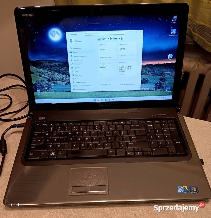 Dell Inspiron 1764 i3M3806GB240SSD Dell Dell opolskie Opole