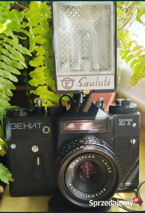 Zenit ET z Domiplanem plus lampa błyskowa śląskie Skoczów