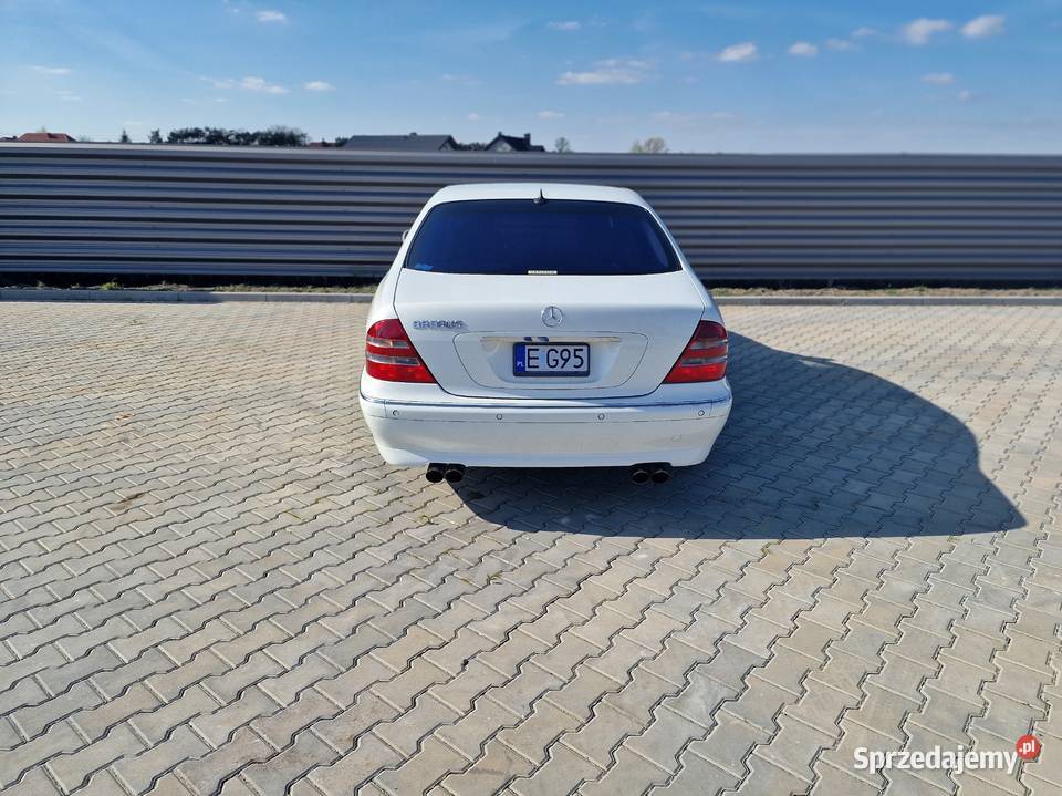 MERCEDES S500 L IMPORT Z JAPONII regulowane zawieszenie Rawa Mazowiecka