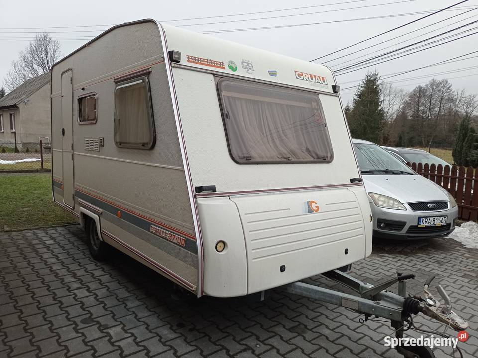 Przyczepa kempingowa Gruau A3700 stan 870 DMC 4 Kraków