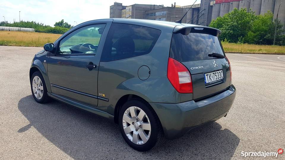 Citroen C2 VTR 14 salon 84 przebiegu Kielce