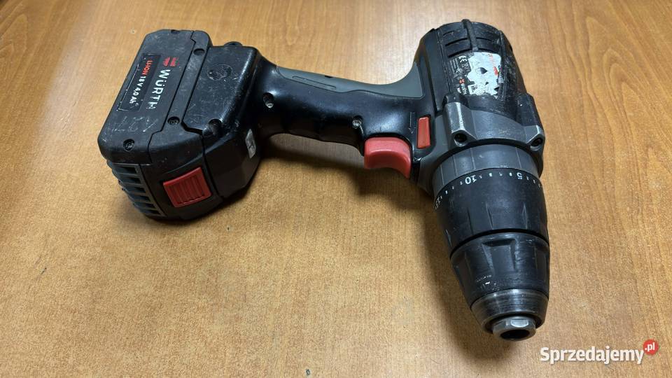 Wkrętarka Wurth BS 18A Power 2x40Ah 18V Wiertarki i wkrętarki Elbląg