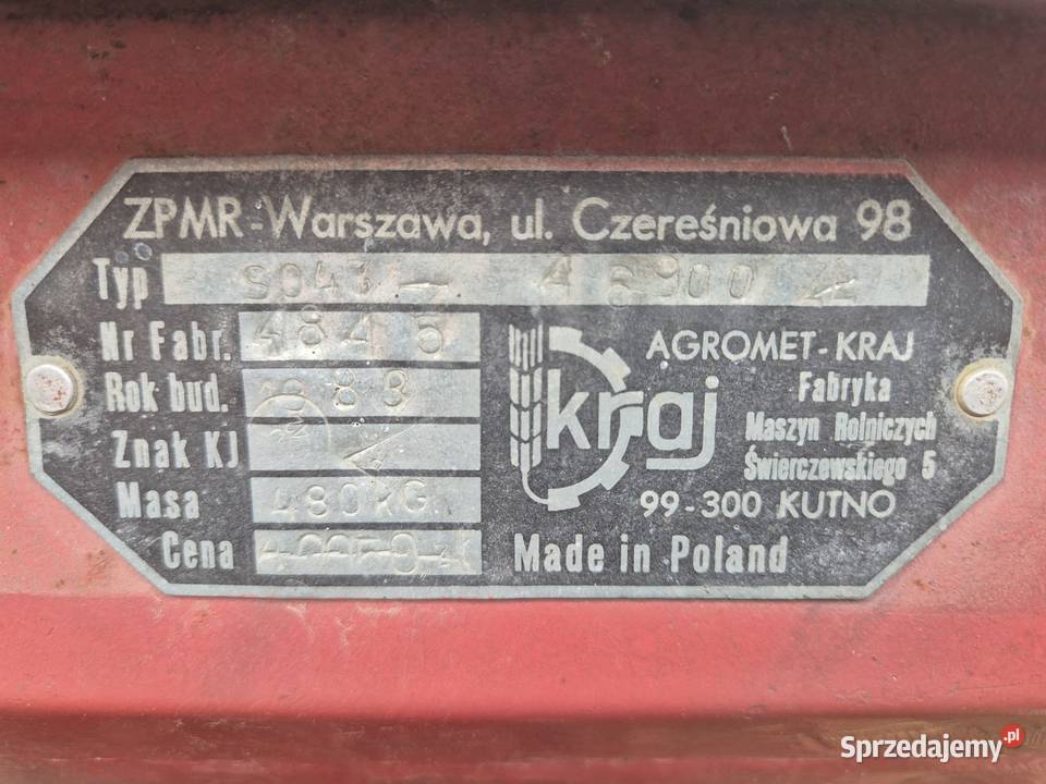 Siewnik Poznaniak 27m Powiększona skrzynia lubelskie Lubartów