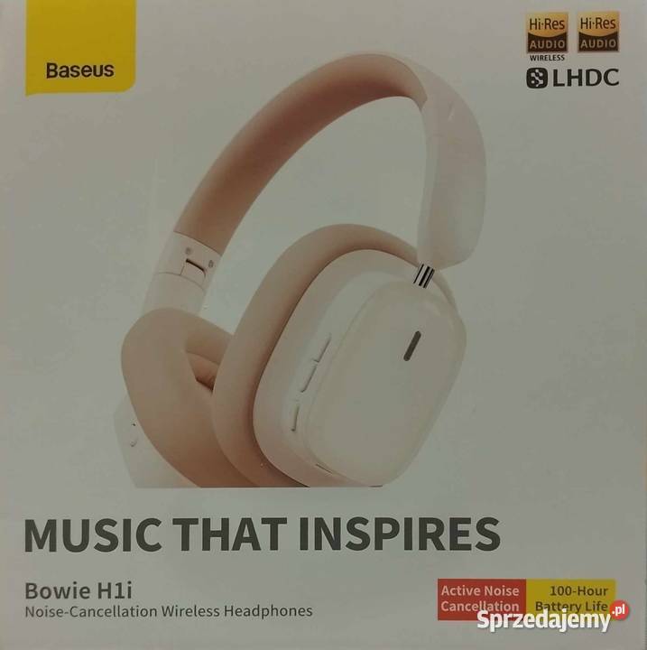 Słuchawki bezprzewodowe Baseus Bowie H1i