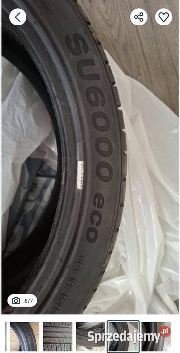 Opony 2553519r sprzedam