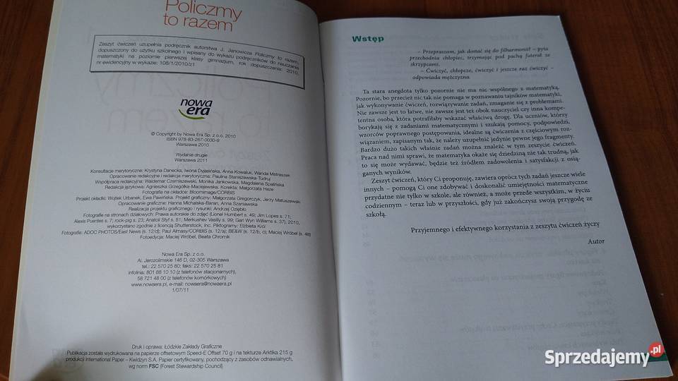Policzmy to razem 1 zeszyt ćwiczeń gimnazjum matematyka Gdańsk