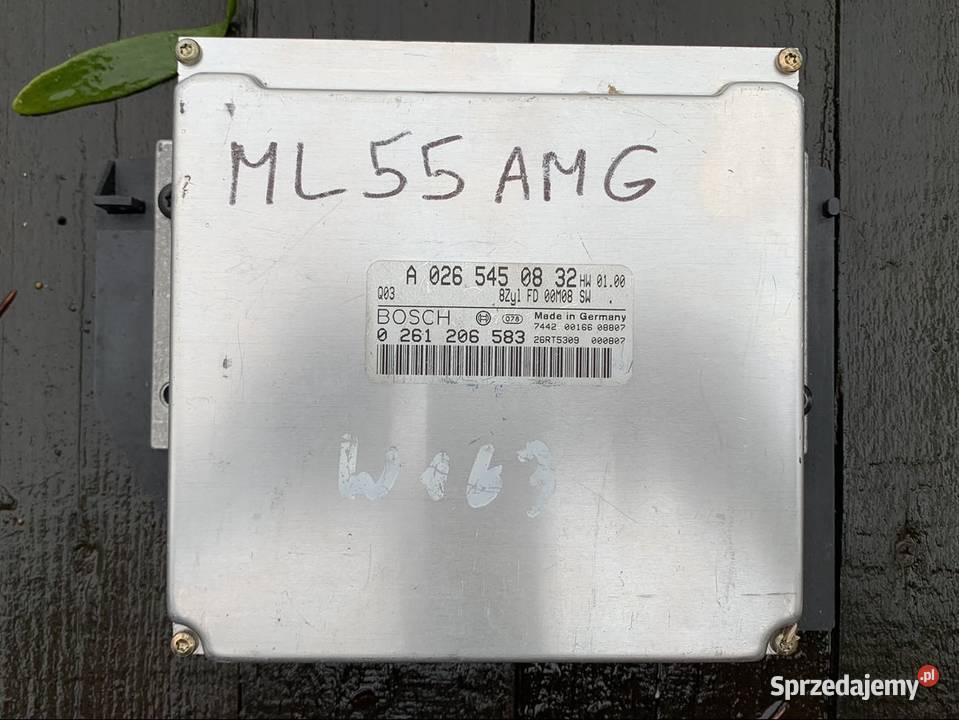 Mercedes ML W163 55AMG komputer silnika osobowe pomorskie Gdańsk