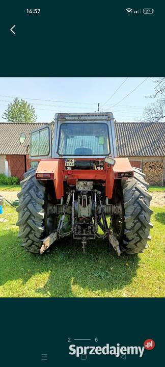 Massey Ferguson 595 MK II podlaskie Jasionowa Dolina