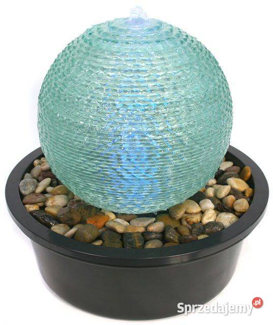 Fontanna ze stali nierdzewnej 4 kule H240