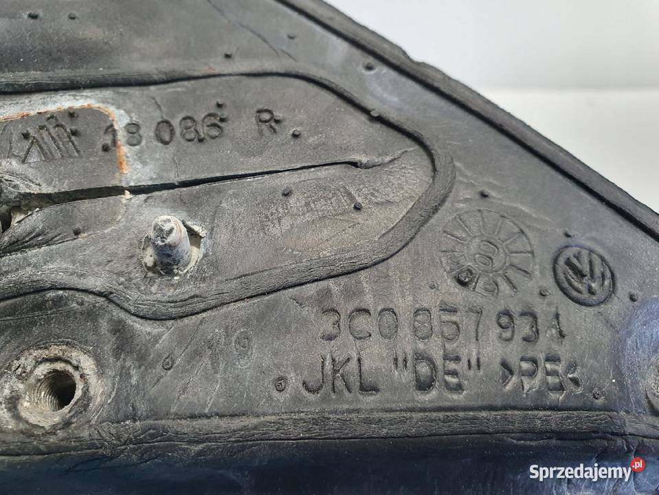 LUSTERKO PRAWE VW Passat B6 PASAŻERA 6 Pin kabli Rudka