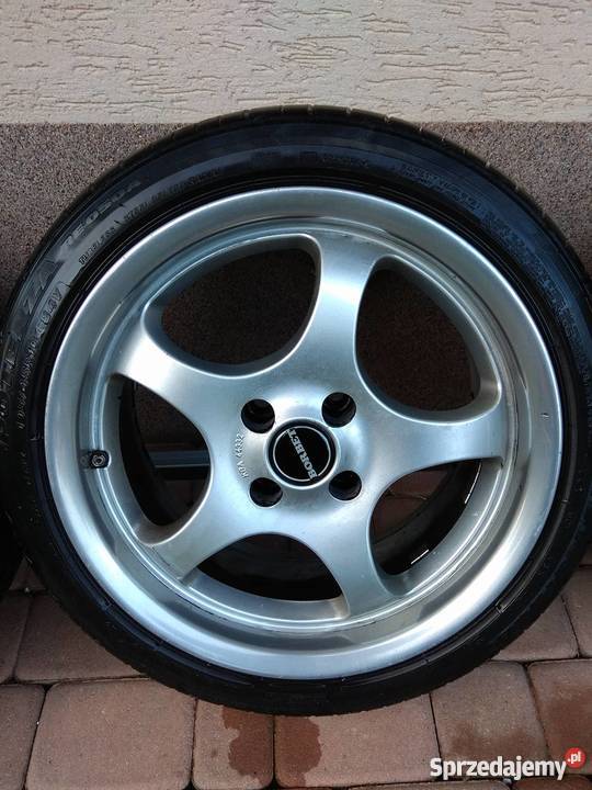Felgi borbet t 16 75 cala 4x100 z oponami podkarpackie Gnojnica
