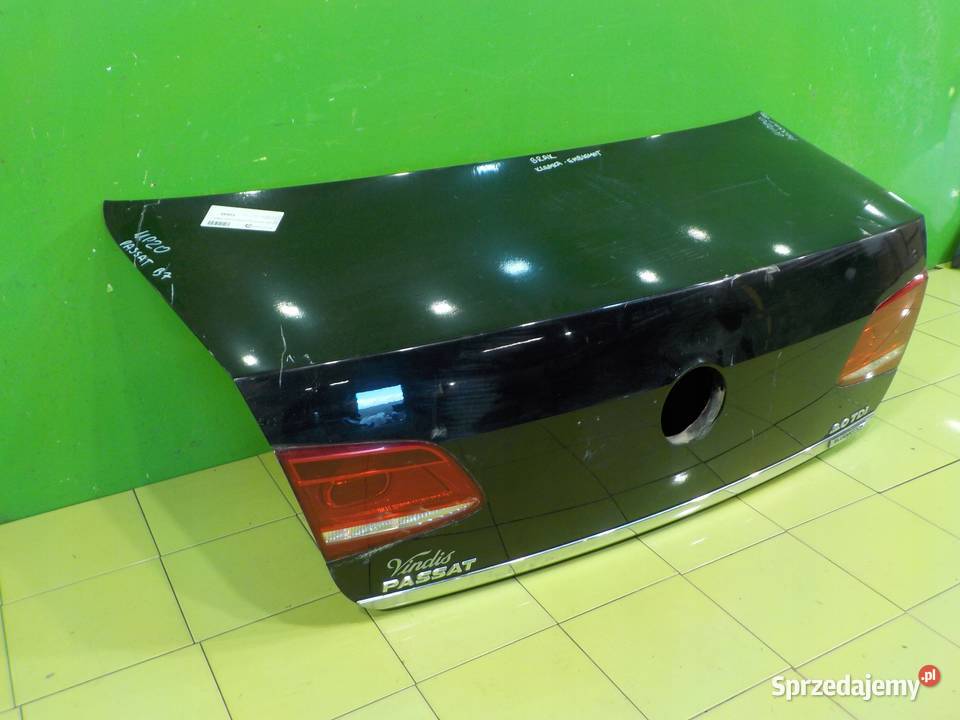 VW PASSAT B7 20 TDI 11r SEDAN 4D klapa tyl Suków sprzedam