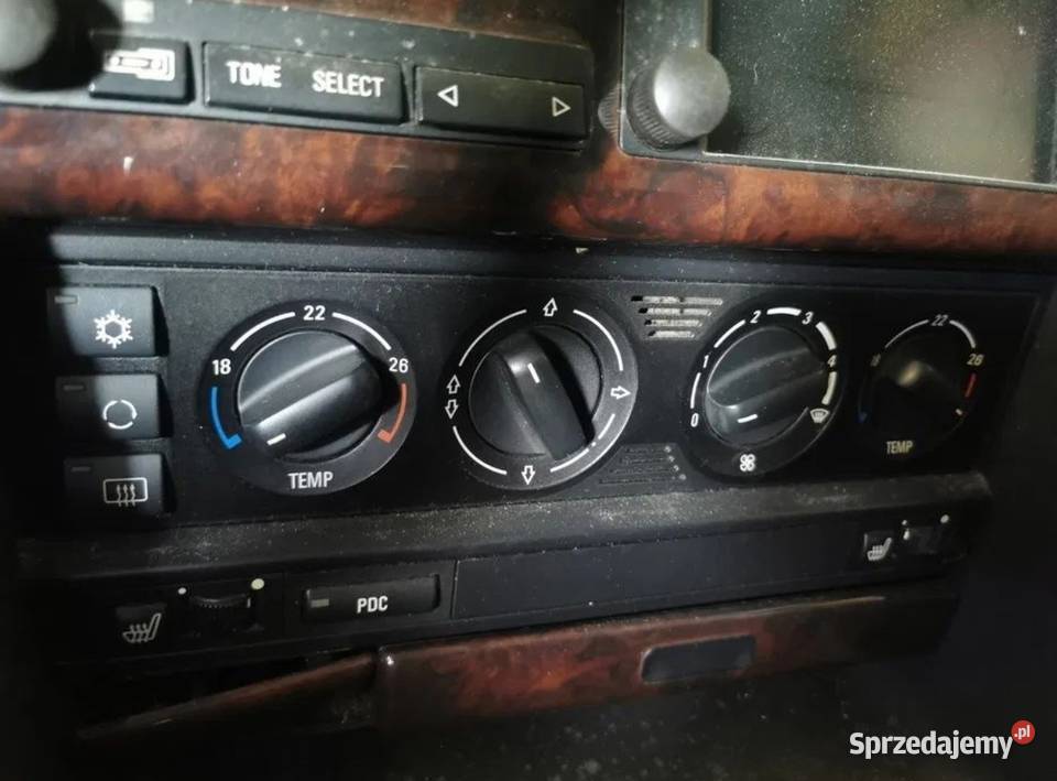 Panel sterowania nawiewu klimatyzacji BMW e38 Żory