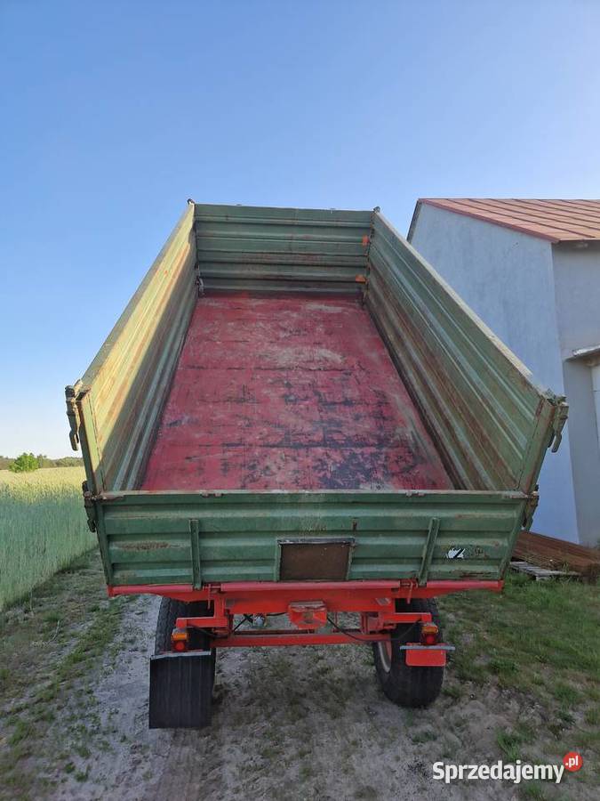 Przyczepa wywrotka zarejestrowana Krzywda
