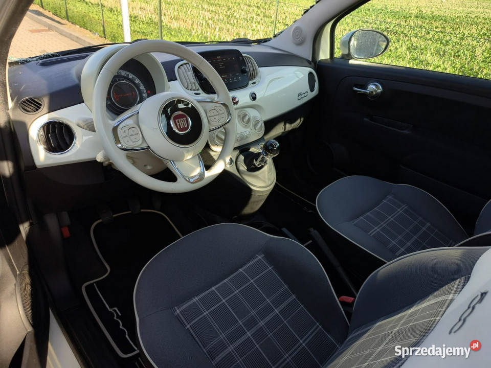 Fiat 500 12 benzynka 70 niski przebieg mała uszkodzony Kęty