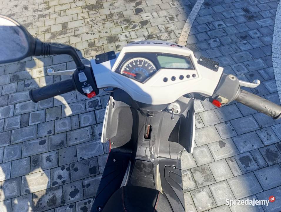 Skuter 50 biały podkarpackie Czudec
