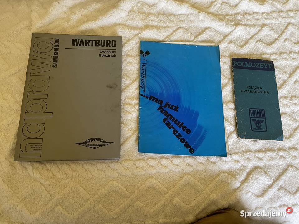 Wartburg Literatura sprzedam