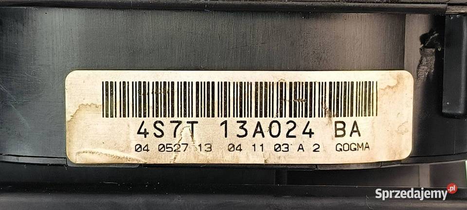 WŁĄCZNIK ŚWIATEŁ FORD MONDEO MK3 4S7T13A024BA kujawsko-pomorskie Lipno