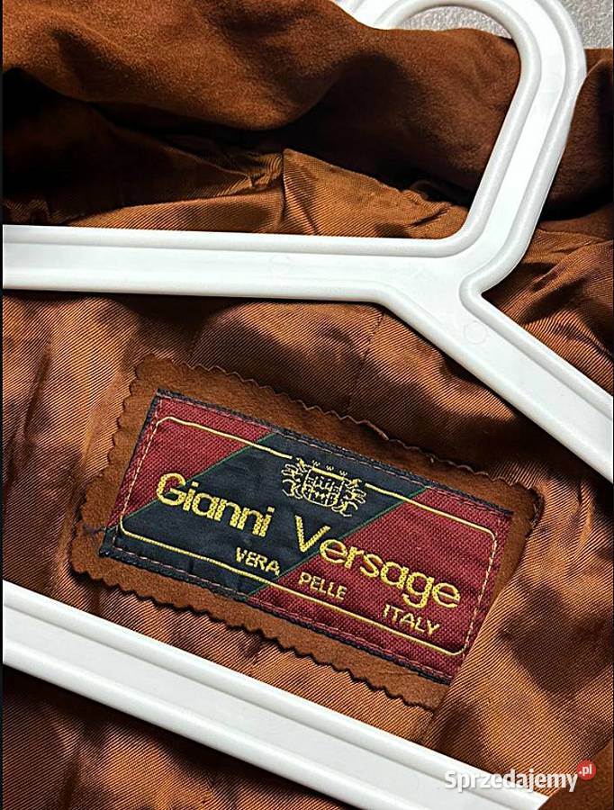 Kurtka SkórzanaGianni VersageMens Leather Poraj