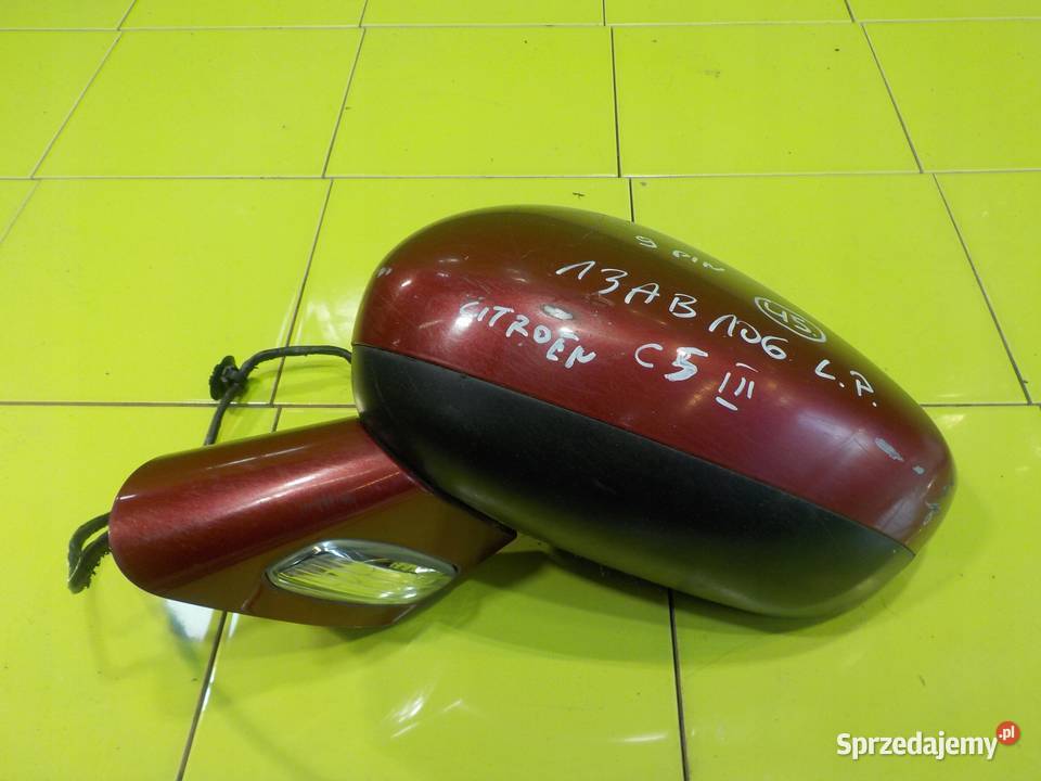 CITROEN C5 III 09r KOMBI lusterko lewe Lusterka zewnętrzne