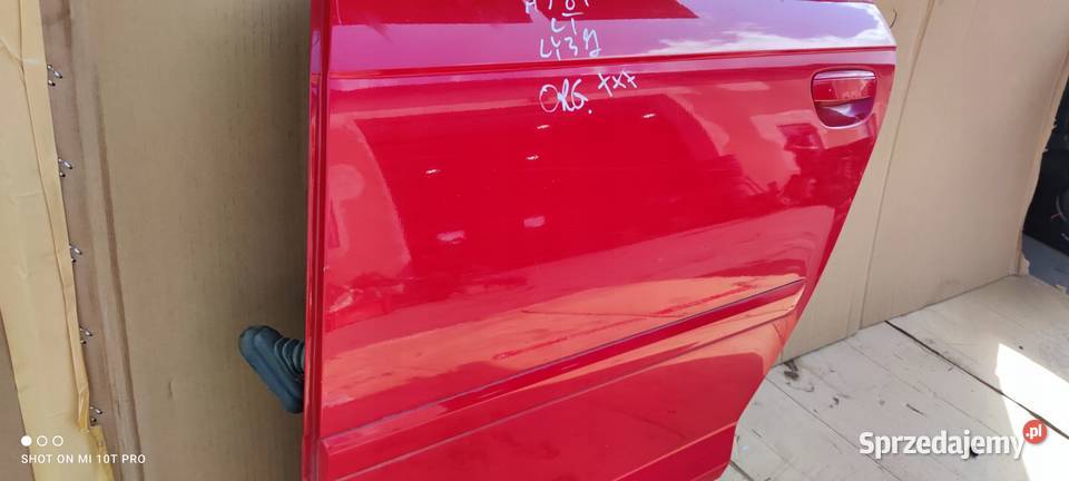 DRZWI LEWY TYŁ AUDI A3 8P 5D LIFT LY3J ORG 2 osobowe Przystajń