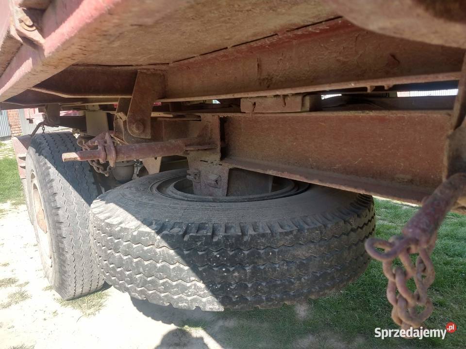 Przyczepa HL 8011 8 ton wywrotka